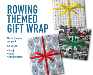 Rowing Gift Wrap